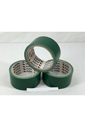 3 Adet Türk Malı 10 metre Yeşil Renkli Tamir Bandı 48mm Genişlik Dayanıklı Su Geçirmez Bant
