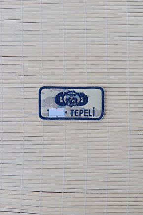 Hhava Kuvvetleri Guvenlik Ad Soyad Yazili Byez İsimlikli Nakisli Brovesi