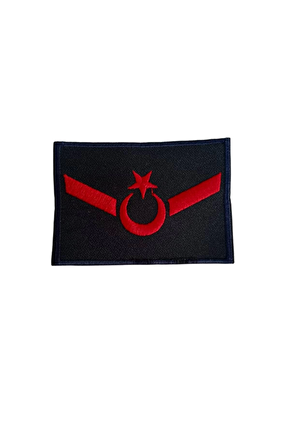Hava Kuvvetleri Uzman Onbasi Dahili Ve Harici Lacivert Bez Nakis Havaci Kol Rutbe