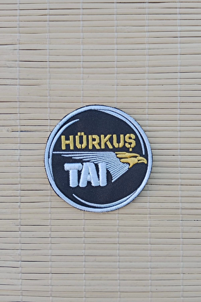 Hurkus Tai Yazili Logolu Nakis İslemeli Arma Patch Pec