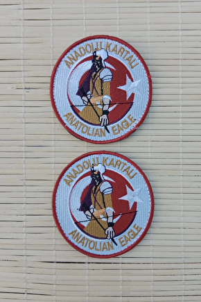 Anadolu Kartali Anatolian Eagle Nakis İslemeli Arma Pec Patch