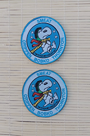 Smeat Crippen Bobko Thornton Nakis İslemeli Arma Pec Patch