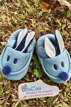 Koyu Mavi Renkli İci Pamuklu Bilek Kismi Lastikli Organik Ortopedik Cocuk Bebek İlkadim Patik Kanvas Sneaker Casual Ayak