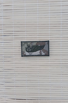 Kara Kuvvetleri Kamuflaj Renkli Teknisyen Yarim Kanat Nakis Brove