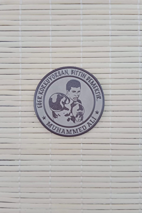 Eger Korkuyorsaniz Bittiniz Demektir 3d Tpu Termoplastik Gogus Arma Pec Patch