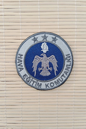 Hava Egitim Komutanligi Nakis İslemeli Arma Pec Patch