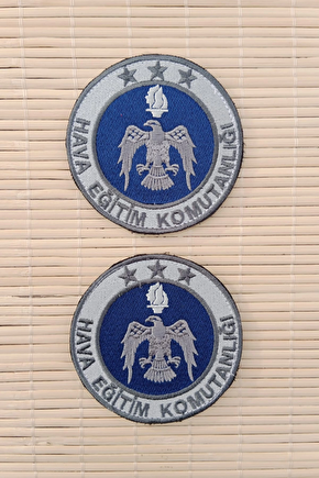 Hava Egitim Komutanligi Nakis İslemeli Arma Patch Pec