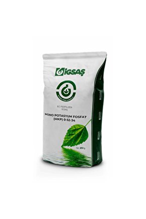 İgsaş Mkp 0‑52‑34 – 25 kg | %100 Suda Çözünür Fosfor & Potasyum Gübre
