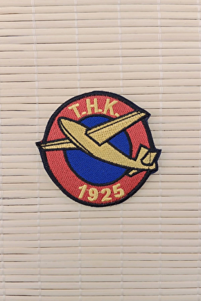 T.h.k 1925 Yazili Tayyare Logolu Nakis İslemeli Arma Ppec Patch