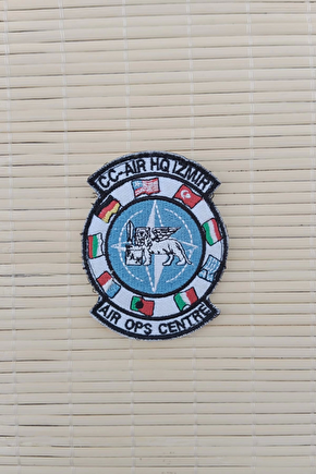 Cc Air Hg İzmir Air Ops Centre Yazili Nakis İslemeli Arma Pec Patch