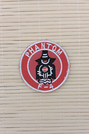 Phantom F 4 Yazili Nakis İslemeli Arma Pec Patch