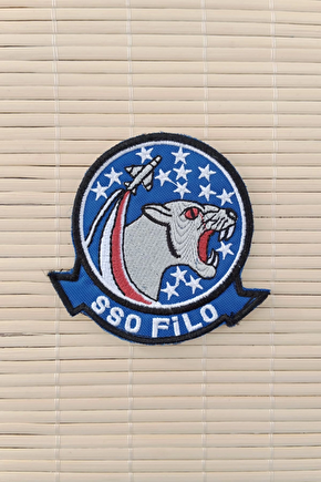 Sso Filo Yazili Nakis İslemeli Arma Pec Patch