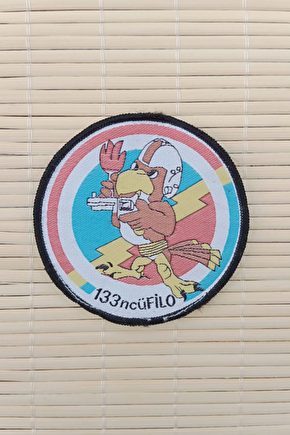 133.cu Filo Yazili Fermateks İslemeli Arma Pec Patch