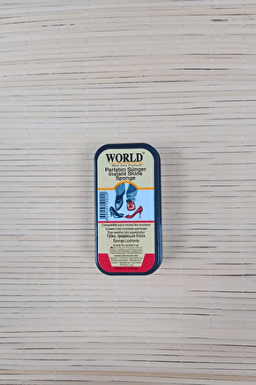 Siyah Renkli World Parlatici Sungeri İnstant Shine Sponge
