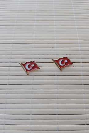 2 Adet Dalgalanan Bayraklar Sarrafiyeli Taki Ceket Yaka İgnesi Yaka Rozeti