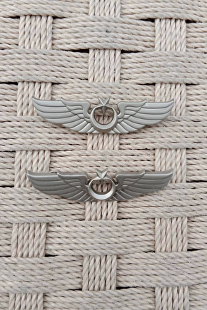 2 Adet Hava Kuvvetleri Hava Pilot Kaliteli Buyuk Metal Gogus Brovesi