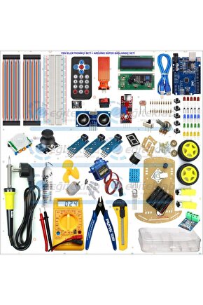 YENİ ELEKTRONİKÇİ SETİ + ARDUİNO SÜPER BAŞLANGIÇ SETİ