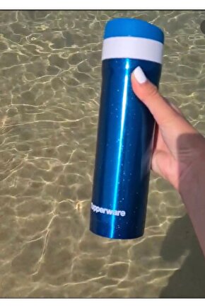 Mavi Simli Termos 430 Ml