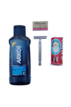 Arko Men Cool Tras Kolonyasi Tima 777 Tras Makinasi Perma Sharp Jilet Arko Berber Tras Sabunu Tras Seti