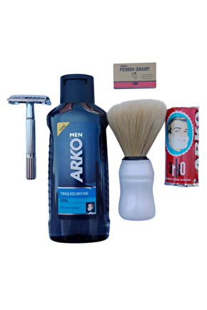 Arko Men Cool Tras Kolonyasi Tima 779 Tras Makinasi Perma Sharp Jilet Arko Berber Tras Sabunu Tras Fircasi Tras Seti