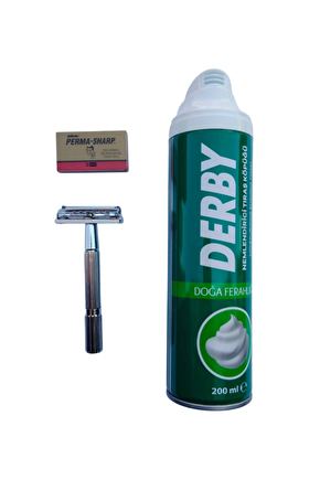 Derby Tras Kopugu Tima 779 Tras Makinasi Perma Sharp Yaprak Jilet Tras Seti