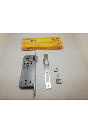 Extra İç Kapı Gömme Kilidi 40 Mm Kare Ayna 151R