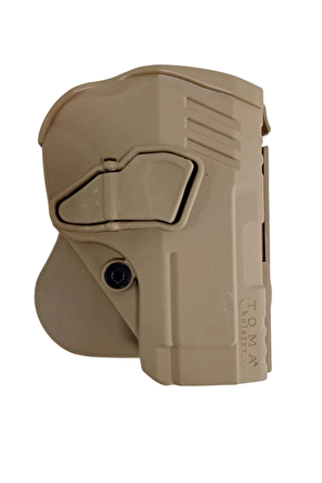 Sag El Kum Beji Renkli Toma Holster Sarsilmaz Sar 9 Polimer Silah Kilifi