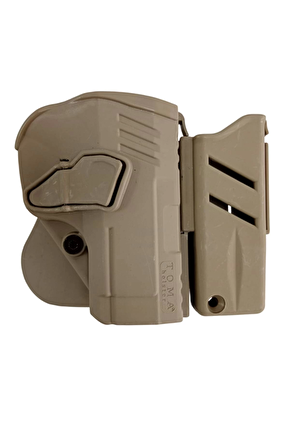 Sag El Kum Renkli Toma Holster Sarsilmaz Sar 9 Polimer Silah Kilifi Ve Sarjorluk