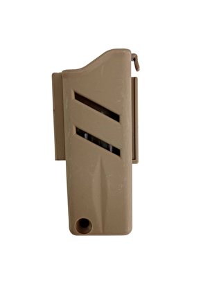 Kum Renkli Toma Holster Polimer Tekli Sarjor Kilifi