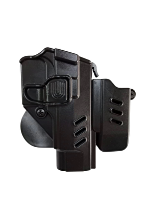 Sag El Siyah Renkli P8 L Black Grips Polimer Silah Kilifi Ve Tekli Sarjor Kilifi