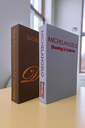 2’li Kumaş Kaplı Kitap Görünümlü Dekoratif Kutu | Hediye & Takı Kutusu