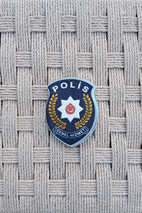 Polis Genel Hizmet 3d Silikon Kabartma Mont Arma
