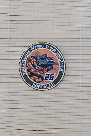 2.ci Astsubay Ogrenci Tabur Komutanligi Kobralar 25 Arma Patch Pec