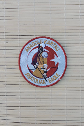 Anadolu Kartali Anatolian Eagle Nakis İslemeli Arma Patch Pec