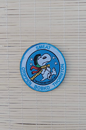 Smeat Crippen Bobko Thornton Nakis İslemeli Arma Patch Pec