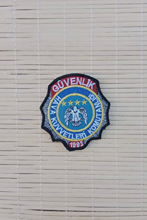 Hava Kuvvetleri Komutanligi Guvenlik 1993 Nakis İslemeli Arma Patch Pec