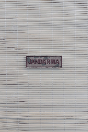 Jandarma Kamuflaj Renkli Jandarma Yazisi Gogus Arma Patch Pec