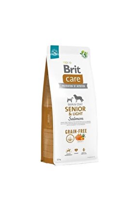Senior Light Tahılsız Somonlu Yaşlı Diyet Köpek Maması 12 Kg