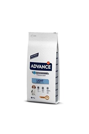 Light Medium Tavuklu Orta Irk Diyet Köpek Maması 12 Kg