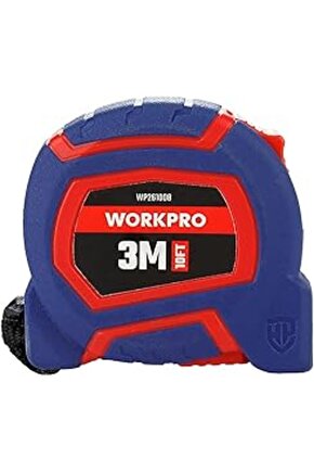 Wp261008 3Mx16Mm10Ft. Naylon Kaplama Sarı Çelik Şerit Metre