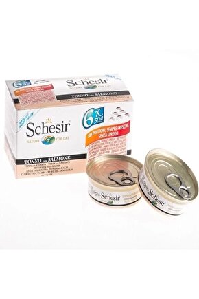 Multipack Somonlu Konserve Kedi Maması 6x50 Gr