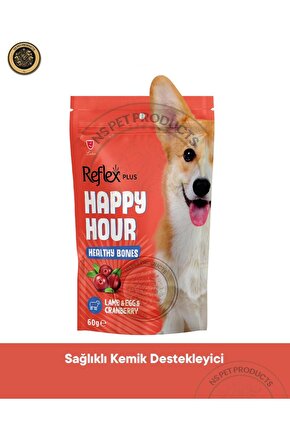 Happy Hour Sağlıklı Kemikler için Destekleyicii Köpek Ödül Maması 60 gram