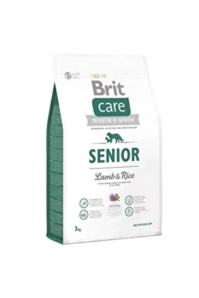 Senior Hypo-Allergenic Kuzu Etli Yaşlı Köpek Maması 3 Kg