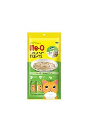 Meo Kremalı Mavi Yüzgeçli Orkinos Balıklı Kedi Sıvı Ödül Maması 4x15 Gr