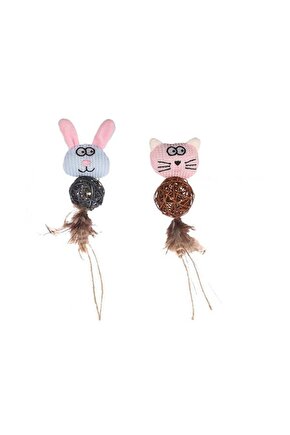 Chayenne ve Bear Peluş Kedi Oyuncağı