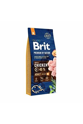Premium By Nature Adult Orta Irk Tavuklu Yetişkin Köpek Maması 15 Kg