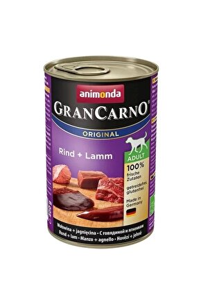 Biftek ve Kuzu Etli Köpek Konservesi 400 Gr