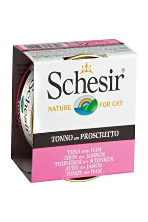 Ton Balık ve Jambonlu Jöleli Konserve Kedi Maması 85 Gr