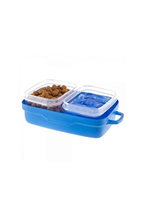 Pet Risto Plastik Köpek Mama ve Su Kabı 1 Lt