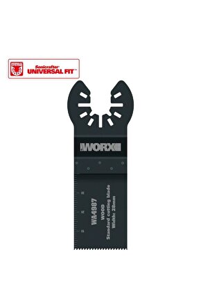 WA4987 Çok Amaçlı Raspalama Makinası İçin 28x40mm Ahşap, Fiberglas, PVC Universal Kesme Bıçağı